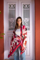 Elegant Flory Iranian Silk Scarf ALIRS-03