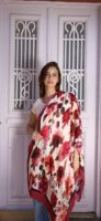 Elegant Flory Iranian Silk Scarf ALIRS-03