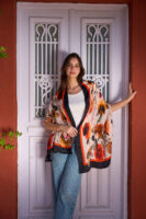 Elegant Flory Iranian Silk Scarf ALIRS-02