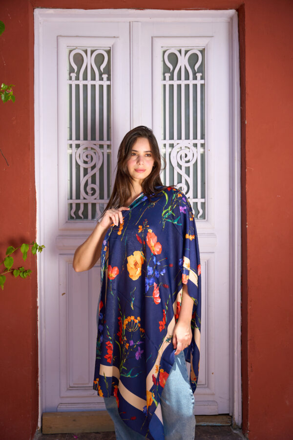 Elegant Flory Iranian Silk Scarf ALIRS-04