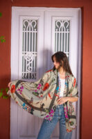 Elegant Flory Iranian Silk Scarf ALIRS-01