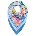 colourful double face satin scarf MPSP-07