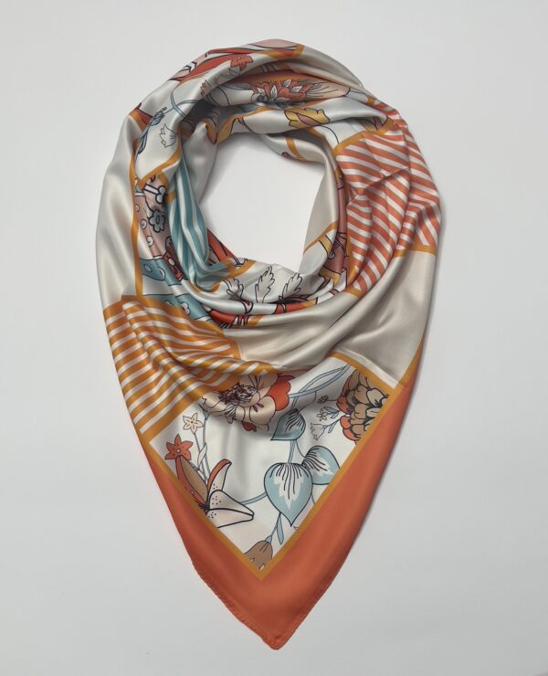 colourful satin scarf MPSP-09