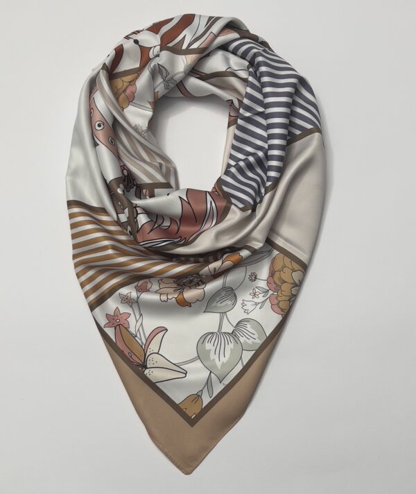 colourful satin scarf MPSP-10