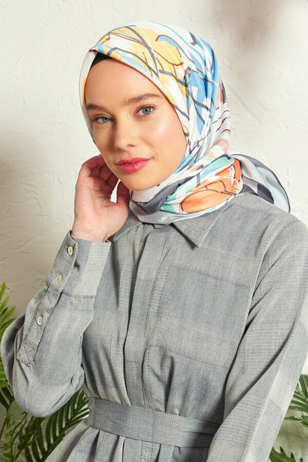 Satin square scarf MPSP-01