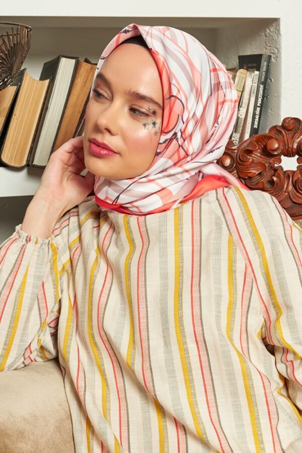 Satin square scarf MPSP-03