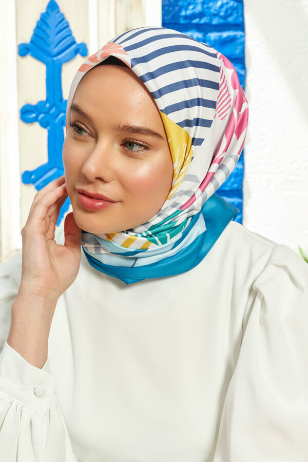 colourful double face satin scarf MPSP-07
