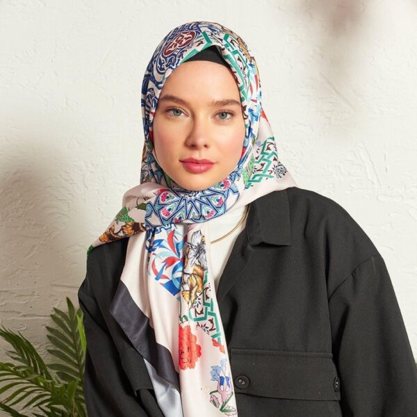 colourful double face satin scarf MPSP-08