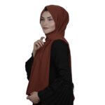 Madina Amber Silky Crepe scarf