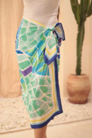 Silky Satin Beach Cover up-04