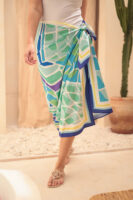 Silky Satin Beach Cover up-04