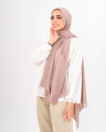 Natural Chiffon Mink scarf