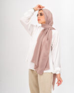 Natural Chiffon Mink scarf