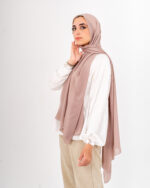 Natural Chiffon Mink scarf