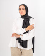 Turkish Modal Scarf Black ARRPLCV-01