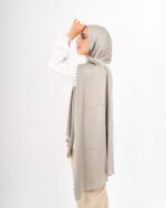 Jorjet Silk scarf-Stone