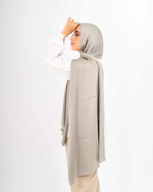Jorjet Silk scarf-Stone