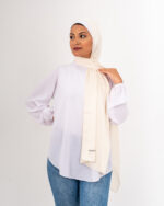 Jorjet Baby Yellow Silk scarf