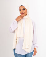 Jorjet Baby Yellow Silk scarf