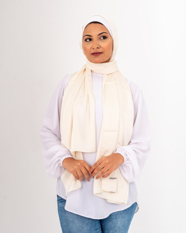 Jorjet Baby Yellow Silk scarf