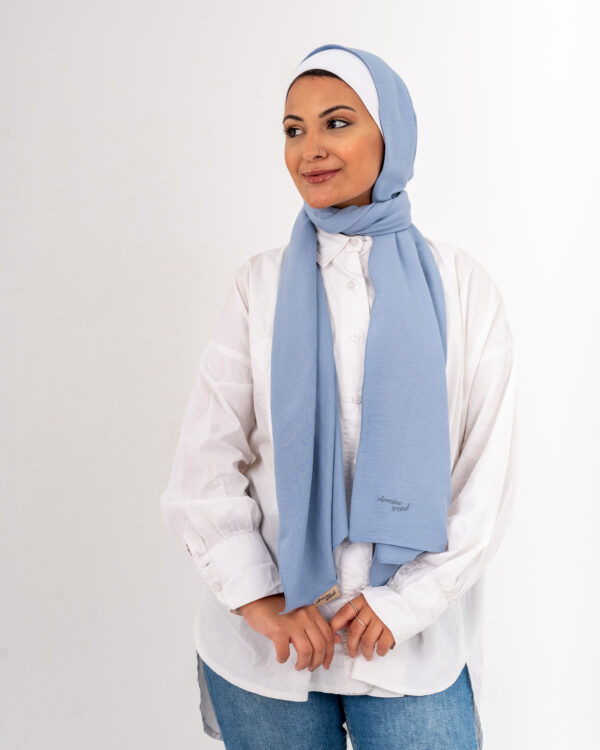 Turkish Modal Scarf Baby Blue ARRPLCV-18
