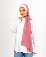 Natural Chiffon scarf-Cashmere