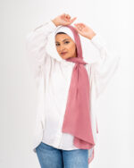 Natural Chiffon scarf-Cashmere