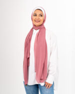 Natural Chiffon scarf-Cashmere