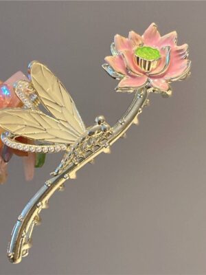 Elegant Lotus Hair Claw