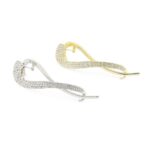 Elegant Silver Hair Clip