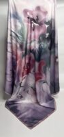 Flory patterned satin scarf BRSP2-03