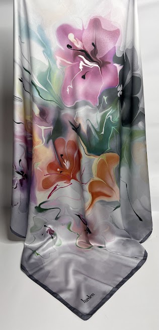 Satin square scarf BRSP2-04