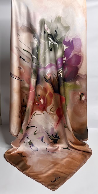 Satin square scarf BRSP2-06