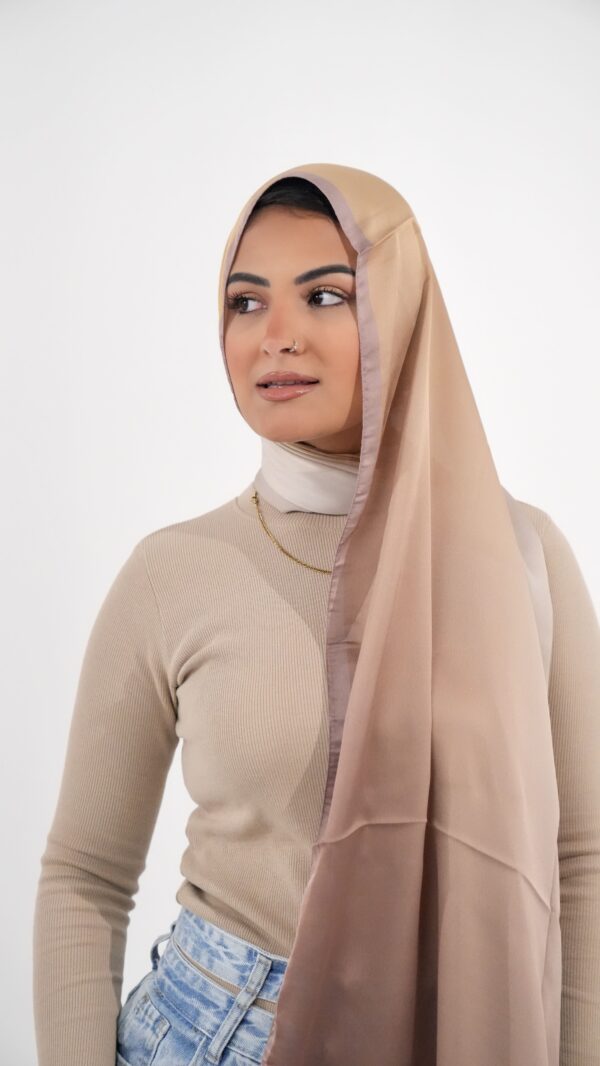 Gradient Colours Silk Scarf-KRRNG-18