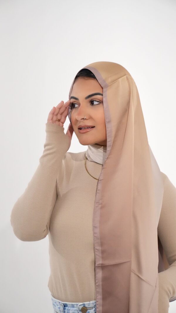 Gradient Colours Silk Scarf-KRRNG-18