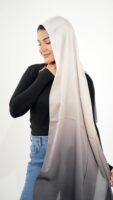 Gradient Colours Silk Scarf-KRRNG-06