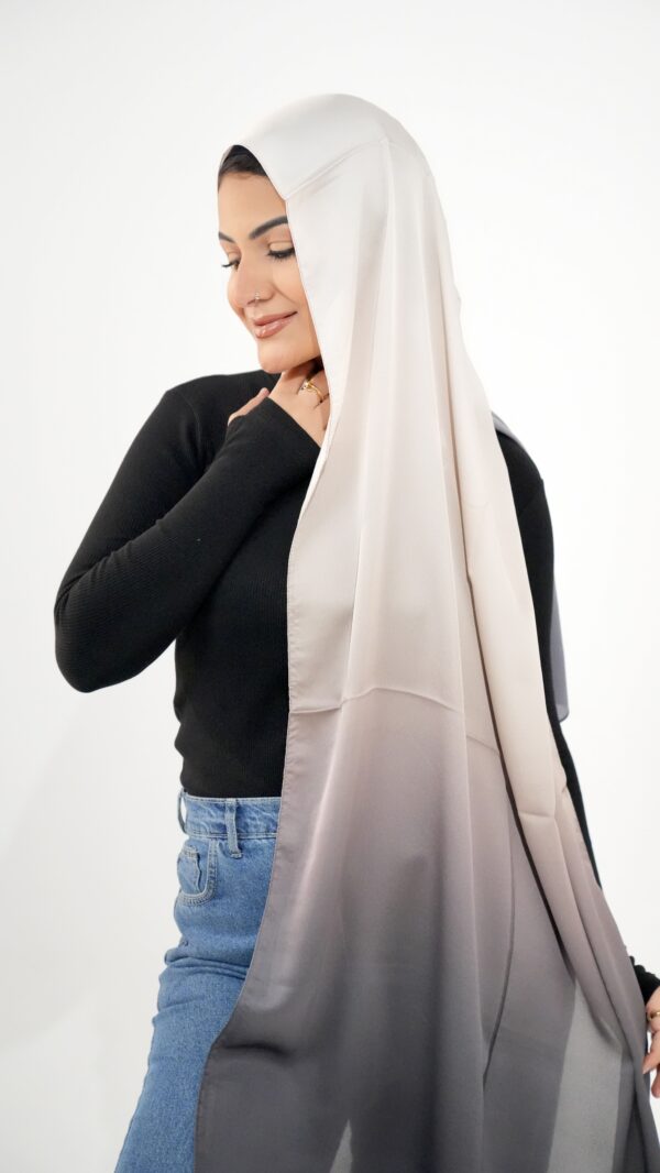 Gradient Colours Silk Scarf-KRRNG-06