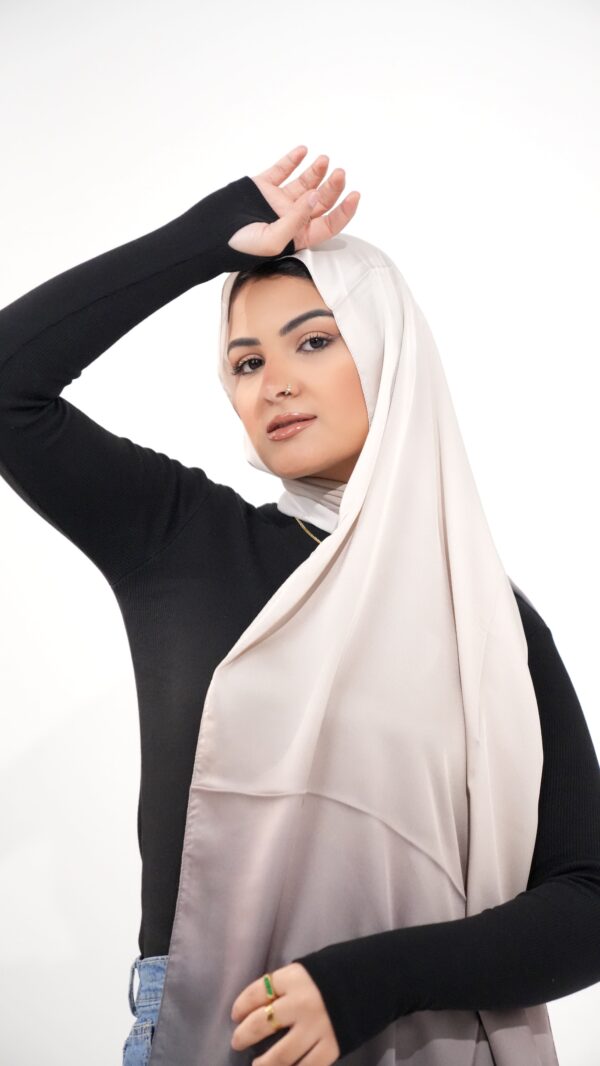 Gradient Colours Silk Scarf-KRRNG-06