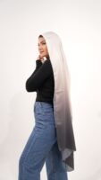 Gradient Colours Silk Scarf-KRRNG-06