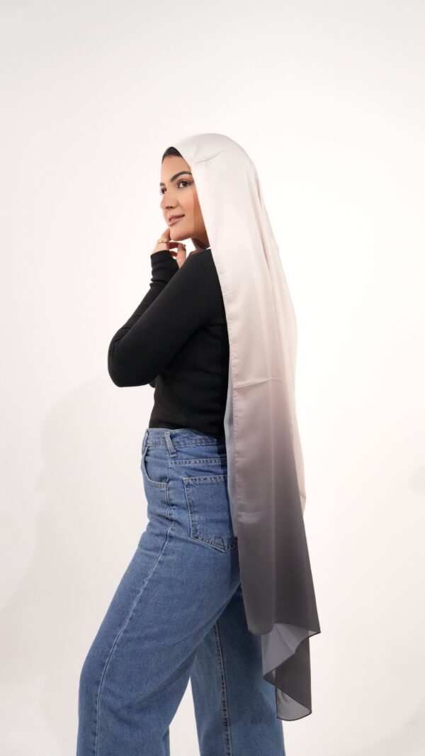 Gradient Colours Silk Scarf-KRRNG-06