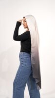 Gradient Colours Silk Scarf-KRRNG-06