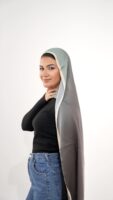 Gradient Colours Silk Scarf-KRRNG-08