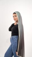 Gradient Colours Silk Scarf-KRRNG-08