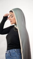 Gradient Colours Silk Scarf-KRRNG-08