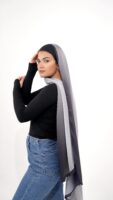 Gradient Colours Silk Scarf-KRRNG-09