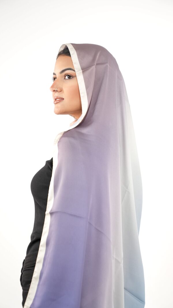 Gradient Colours Silk Scarf-KRRNG-12