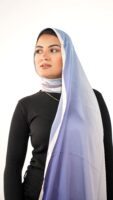Gradient Colours Silk Scarf-KRRNG-12