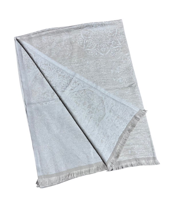 Bohemian Double Sided Cashmere Shawl-Beige