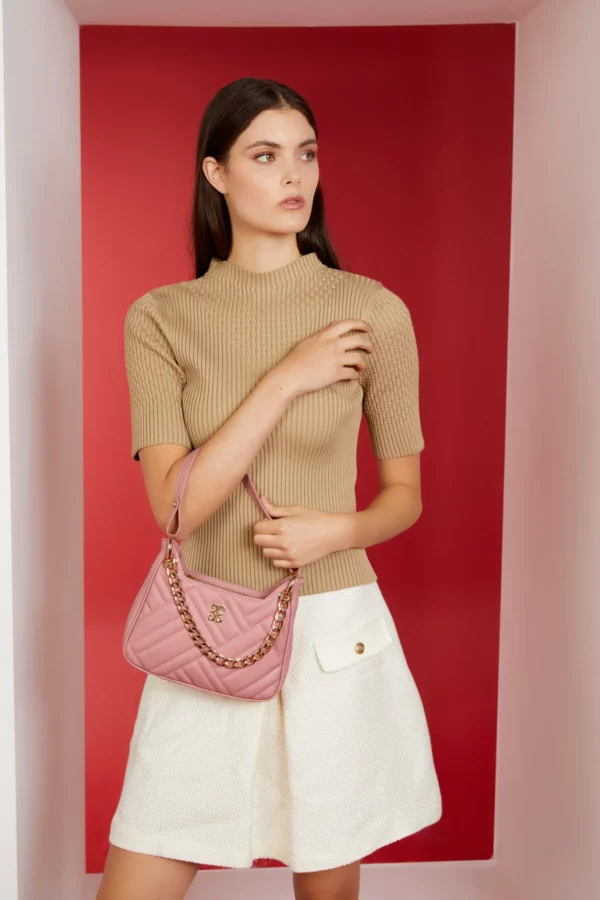 Pierre Cardin Shoulder Bag Pink-1628