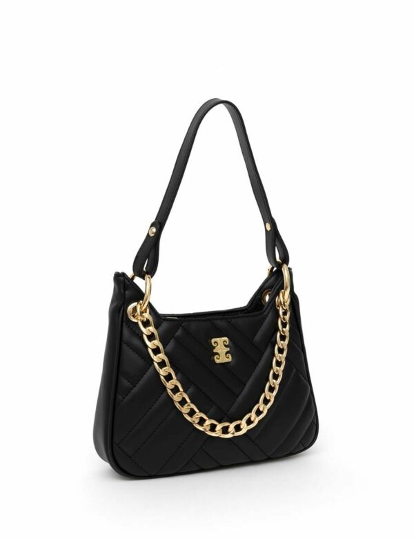 Pierre Cardin Shoulder Bag Black-PC-1628